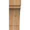Ekena Millwork 6"W x 12"D x 16"H Merced Rough Sawn Knee Brace, Western Red Cedar BRC06X12X16MRC00RWR - alternate 4